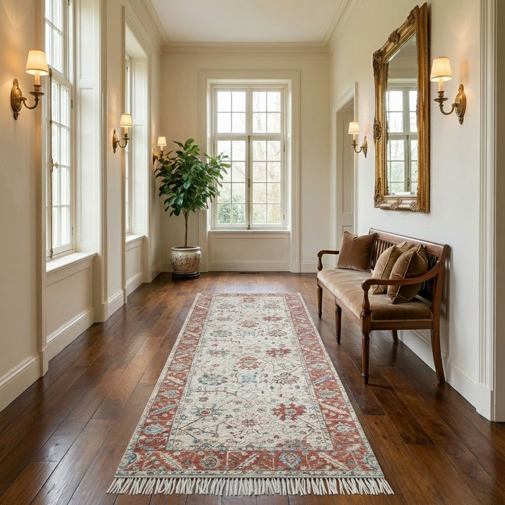 NARELONA - Hand Knotted Oushak Carpet